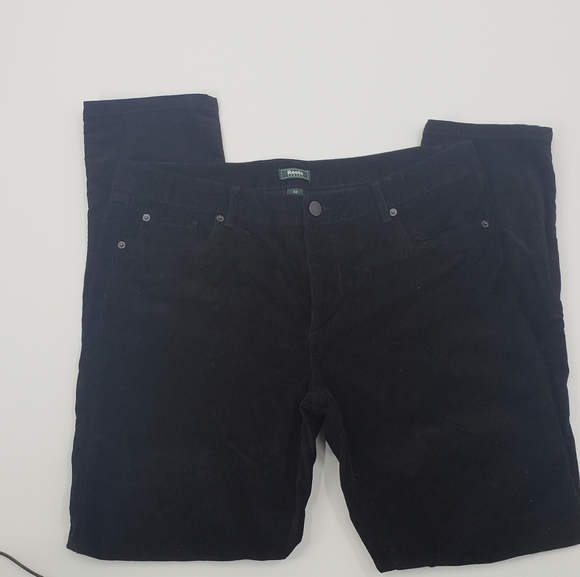 Roots Pants - Roots size 32 black straight leg courdory pants